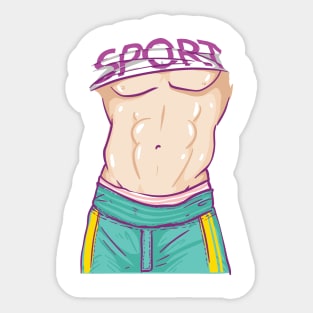 Sport Body Sticker